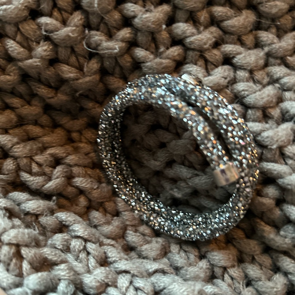 Swarovski Sparkling Silver Bracelet